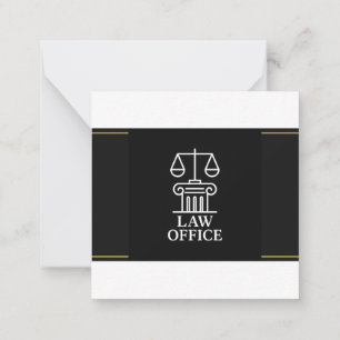 Attorney & Legal Business Card