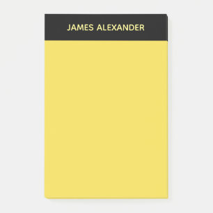 Attorney Legal Yellow Paper Post-it Notes