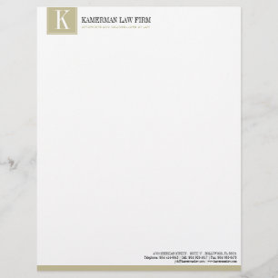 Attorney Letterhead