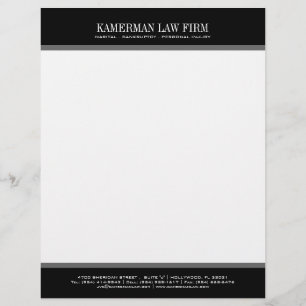 Attorney Letterhead