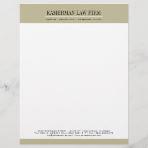 Attorney Letterhead Design