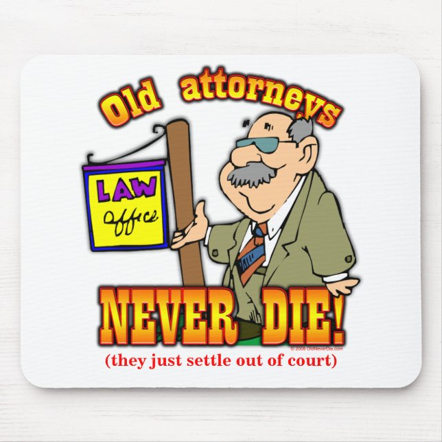 Attorney Mouse Mat (Front)