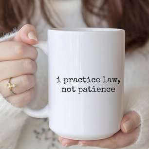 Attorney Office Mug Gift for Him, Legal Humour Gif
