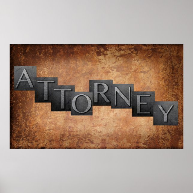 Attorney Poster (Front)