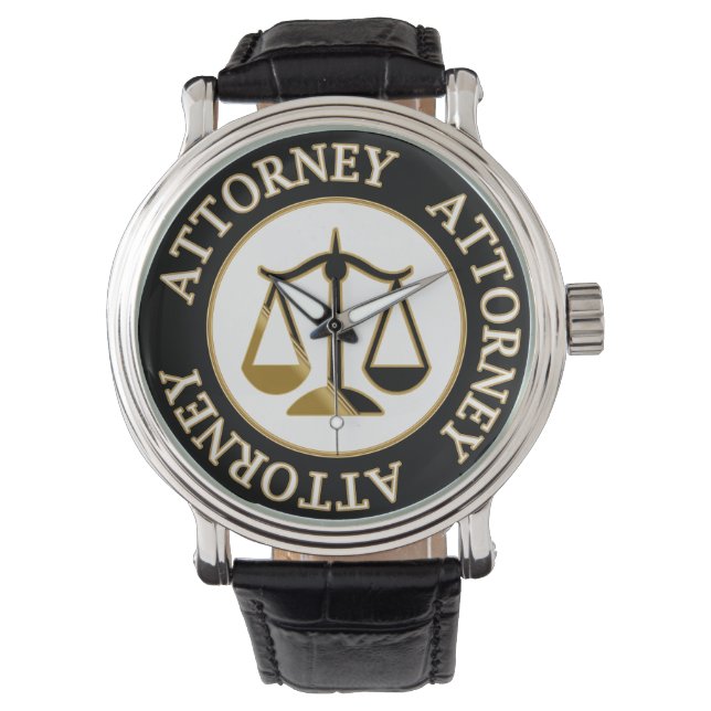 Attorney Theme Watch (Front)