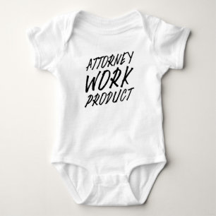 Attorney Work Product (Scribble) Baby Bodysuit
