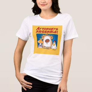ATTORNEYS ASSEMBLE Sandra Boynton T-Shirt Tri-Blend Shirt