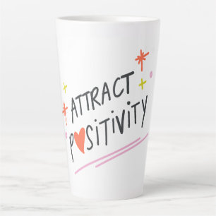 Attract Positivity Motivational Quote Coffee Mug