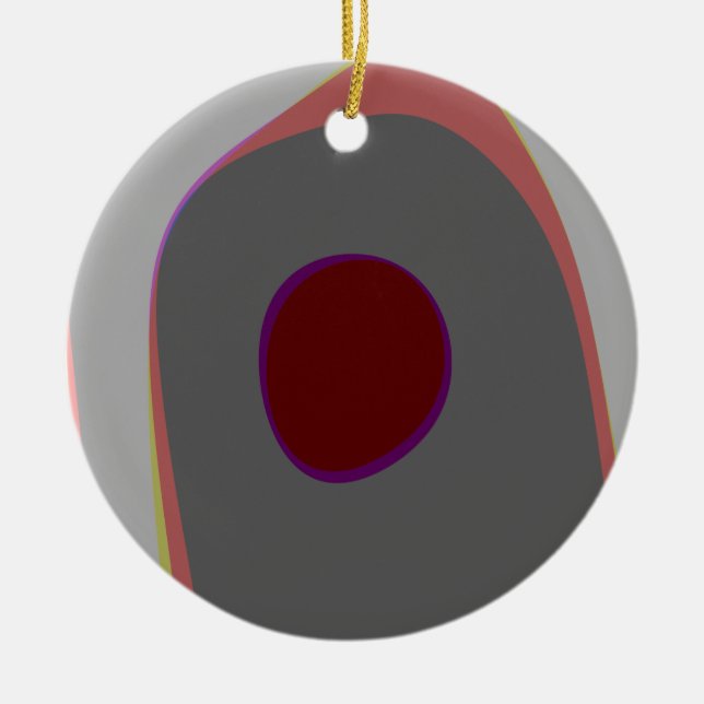 Attraction Ceramic Tree Decoration (Front)