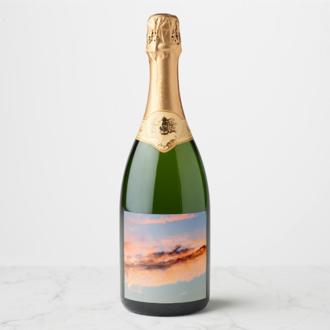 attraction consumption sparkling wine label (Front)