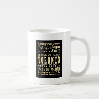 Attractions & Famous Places of Toronto, Canada Coffee Mug