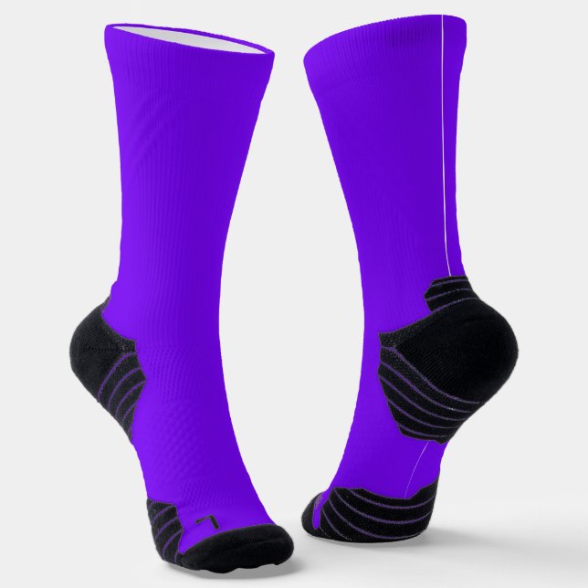 Attractive and More Products - SIMPLE Purpel Socks (Angled)