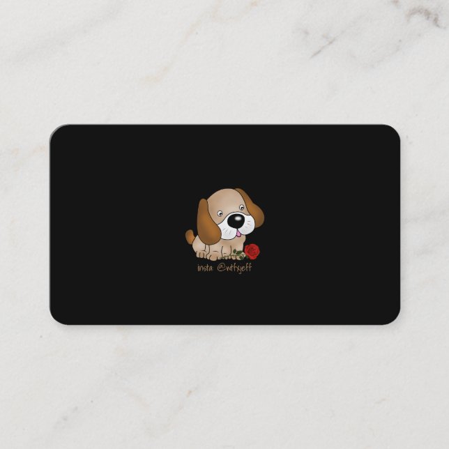 Attractive business card (Front)