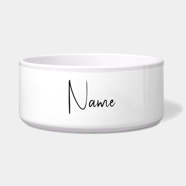 Attractive Calligraphy White Modern Minimalist (Front)