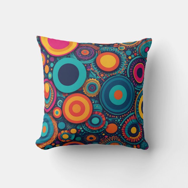 Attractive colourful cushion (Front)