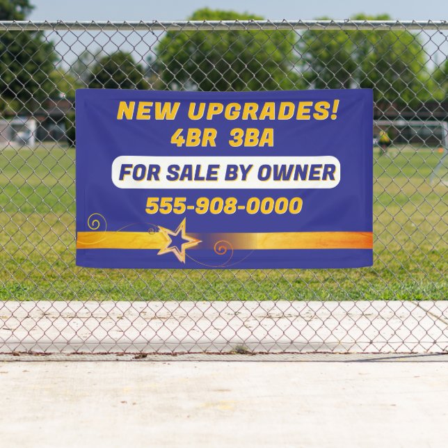 Attractive "For sale by Owner" custom  Banner (Insitu)