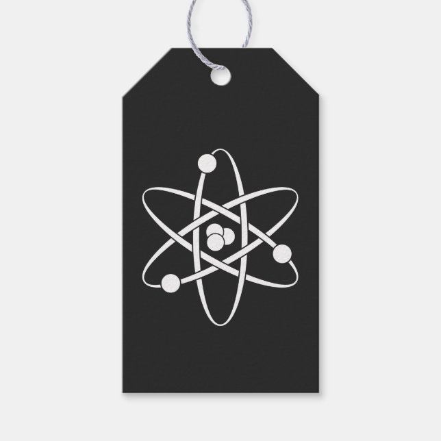 Attractive Forces in Black Gift Tag (Front)