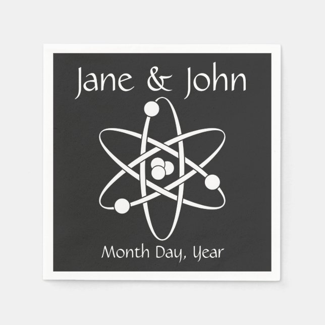 Attractive Forces in Black Napkins (Front)