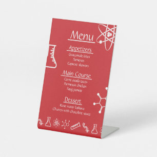 Attractive Forces in Cherry Pedestal Sign