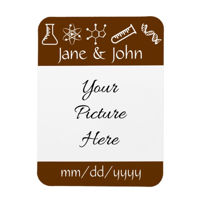 Attractive Forces in Chocolate Reminder Magnet (Vertical)