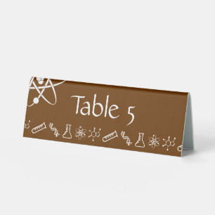 Attractive Forces in Chocolate Table Tent Sign