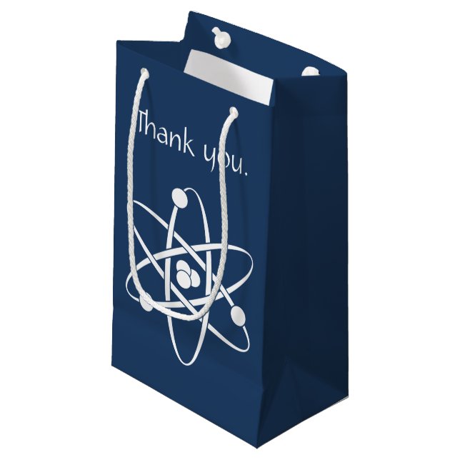 Attractive Forces in Navy Gift Bag (Front Angled)