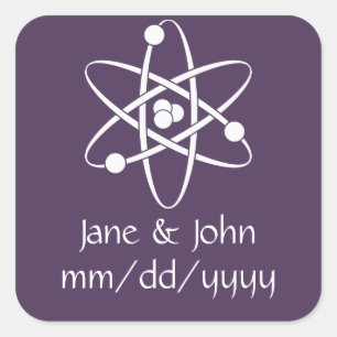 Attractive Forces in Purple Sticker
