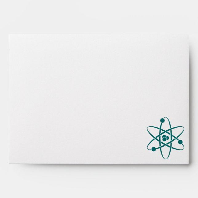 Attractive Forces in Teal Envelopes (Front)