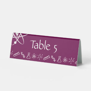 Attractive Forces in Wine Table Tent Sign