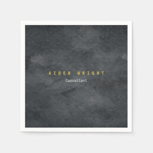 Attractive Grey Gold Colour Modern Minimalist Napkin