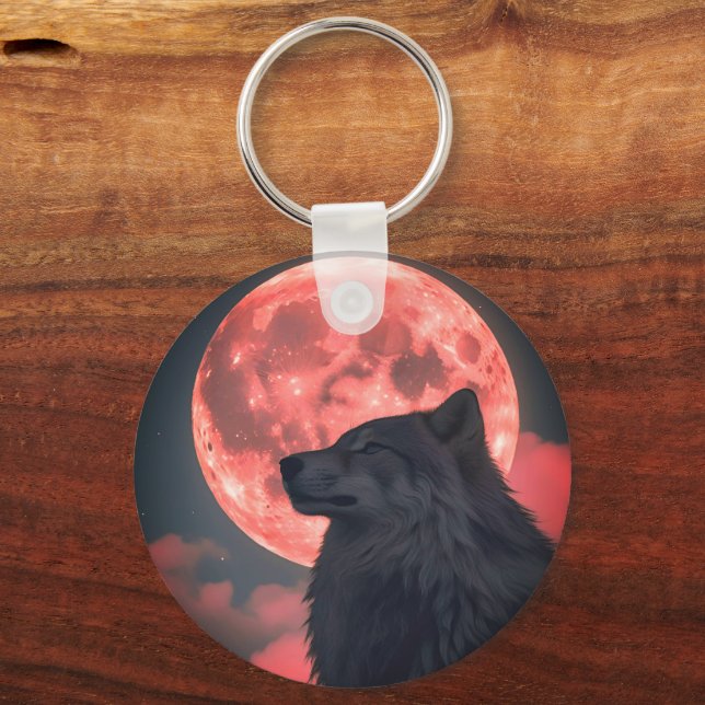 attractive home Wood Wall Art  Key Ring (Front)