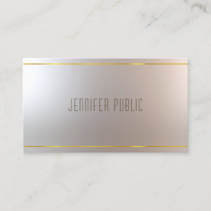 Attractive Modern Design Professional Glamour Business Card