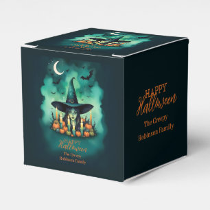 Attractive & Mystical Halloween Witch Conjures Favour Box