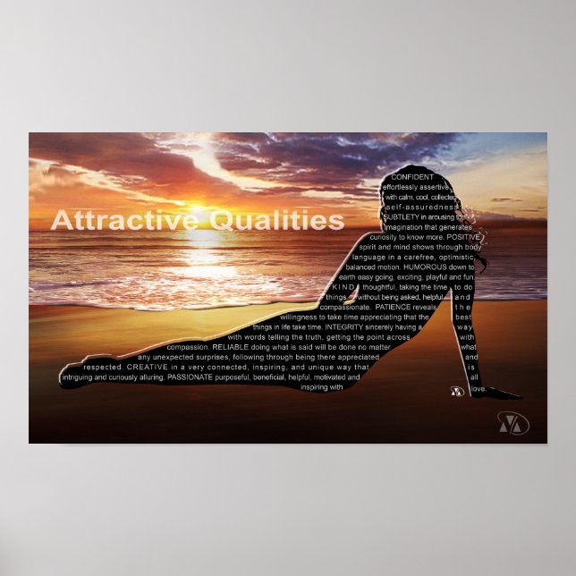 Attractive Qualities Poster (Front)