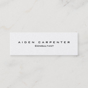 Attractive Trendy Stylish Modern Minimalist Chic Mini Business Card