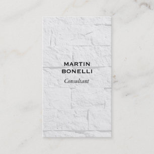 Attractive Wall Design Modern Minimalist Plain Business Card