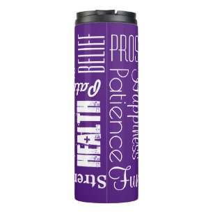 Attributes18 Personalised Names, Words Wishes Thermal Tumbler