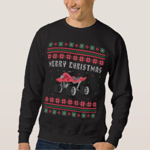 ATV 4 Wheeler Ugly Christmas Sweater