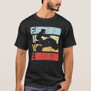 ATV 5th Birthday Party ATV 4 Wheeler Quad Theme Bi T-Shirt