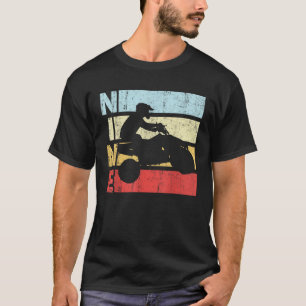 ATV 9th Birthday Party ATV 4 Wheeler Quad Theme Bi T-Shirt