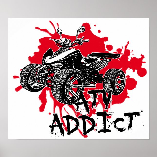 ATV addict Poster (Front)