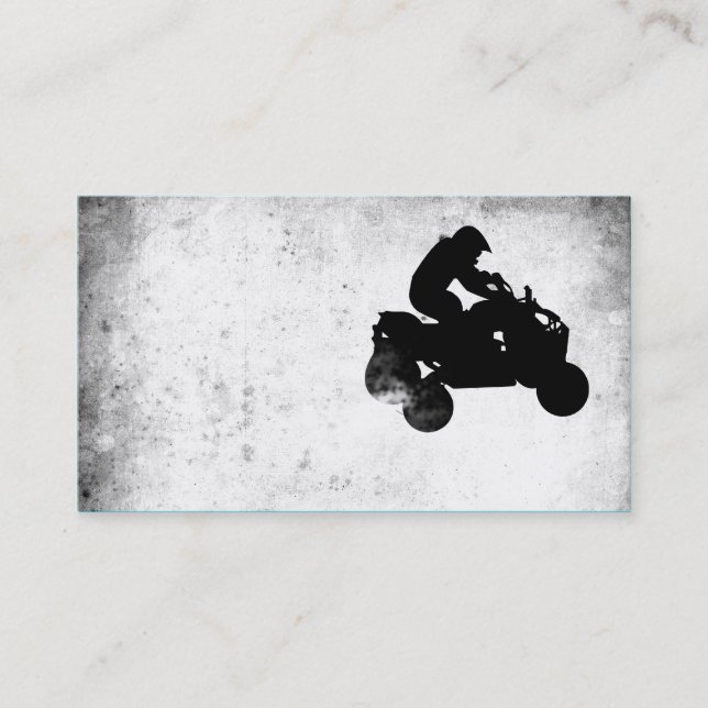 atv : dirt trail business card (Front)