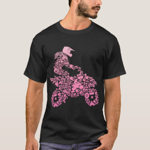 ATV Girl Quad Bike 4 Wheeler Funny Quad for Women T-Shirt