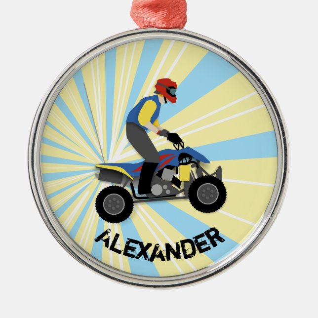 ATV METAL TREE DECORATION (Front)