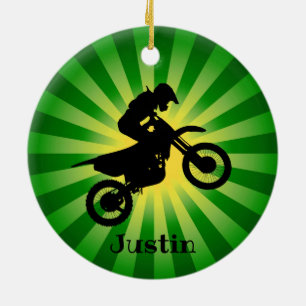 ATV Motorcycle Design Ornament