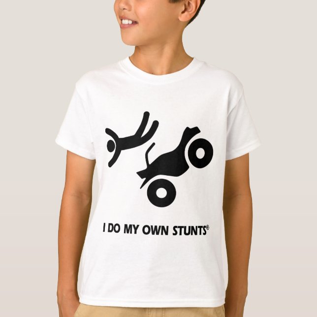 ATV My Own Stunts T-Shirt (Front)