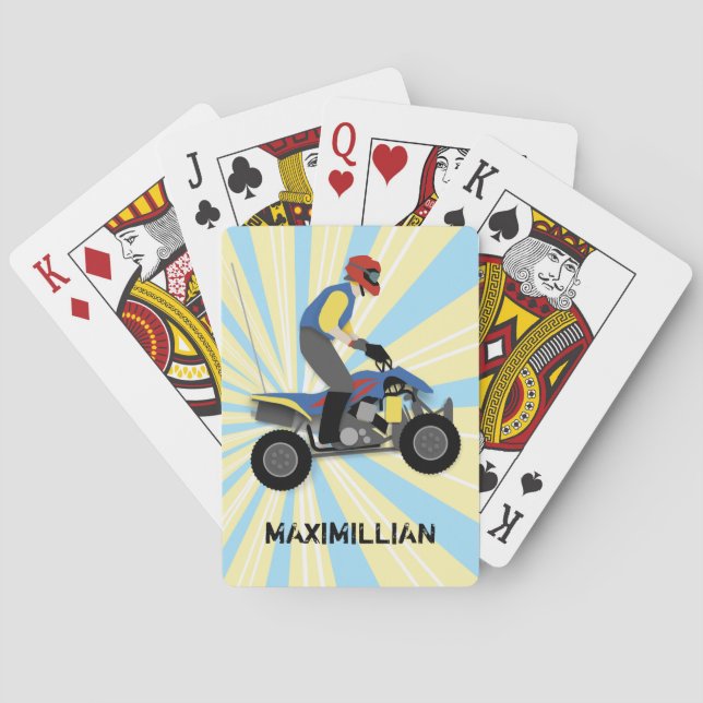 ATV PLAYING CARDS (Back)