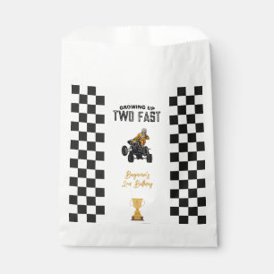 ATV Quad 4 Wheeler 2nd Birthday Party Favour Bags
