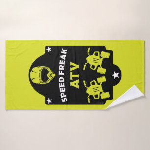 Atv quad adventures bath towel