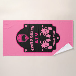 Atv quad adventures  bath towel